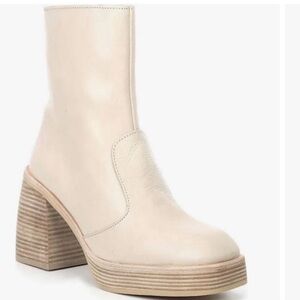 Free People Ruby Platform Boot in Bone